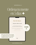 5 días para ordenar tu mente — Mini guía gratuita
