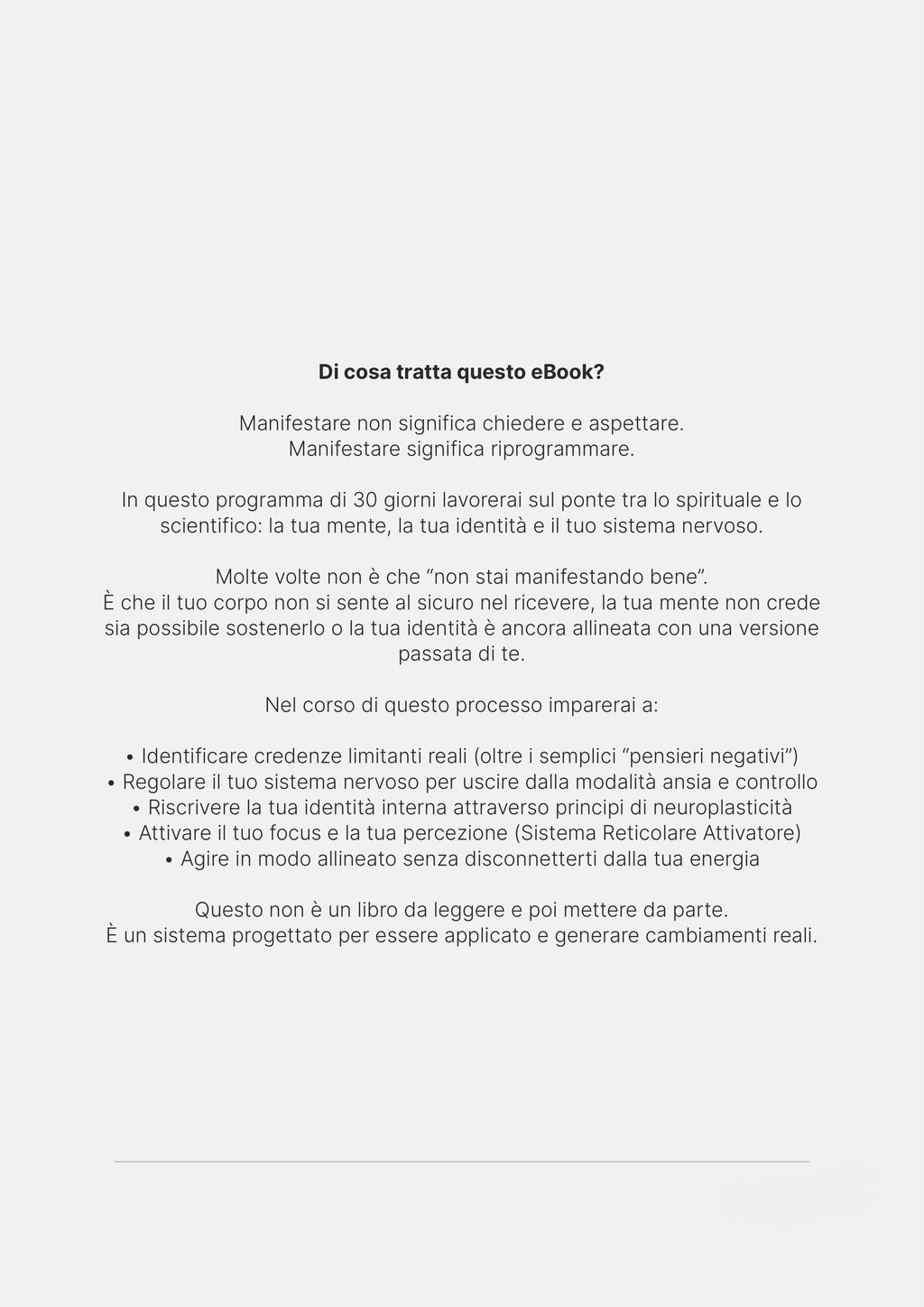 Reprograma tu mente — Sistema de manifestacion en 30 dias (Italiano)