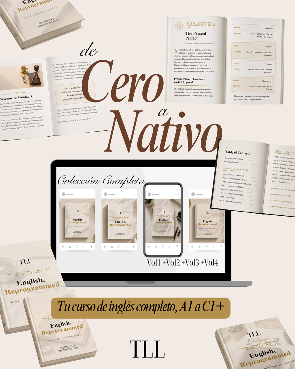 English, Reprogrammed — Colección Completa