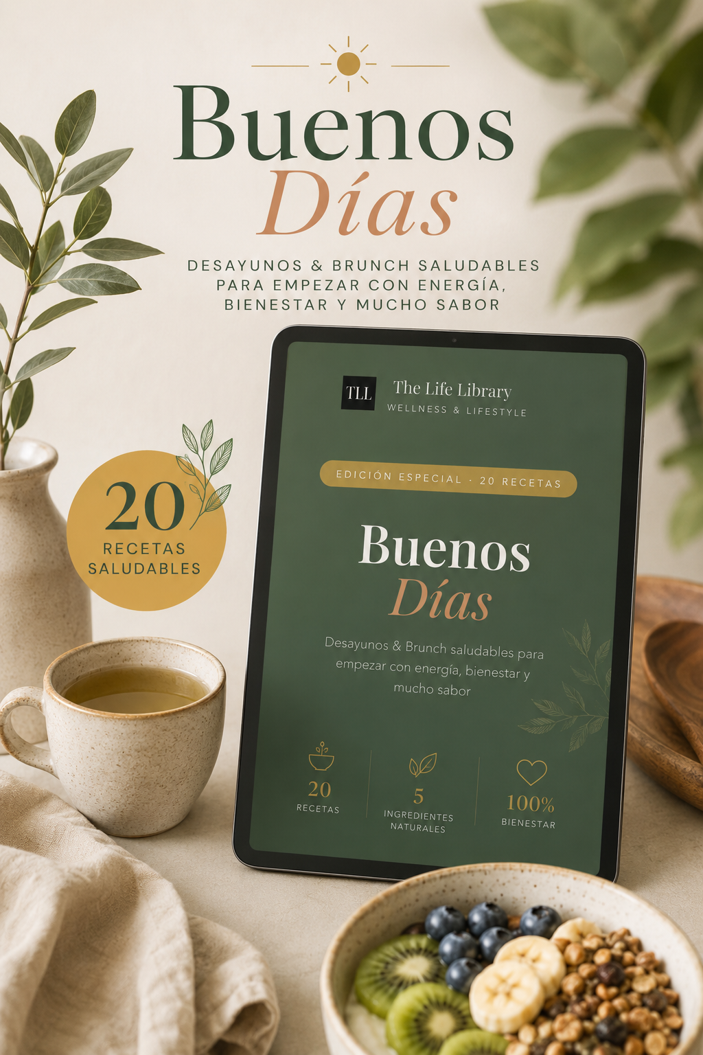 Buenos Días — Recetas de Desayunos & Brunch Saludables