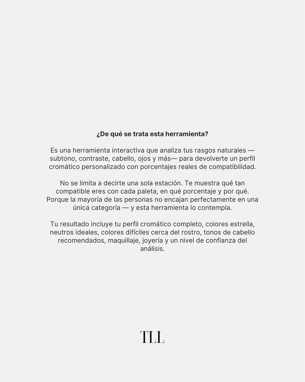 Tu Perfil Cromático — Herramienta interactiva de colorimetría