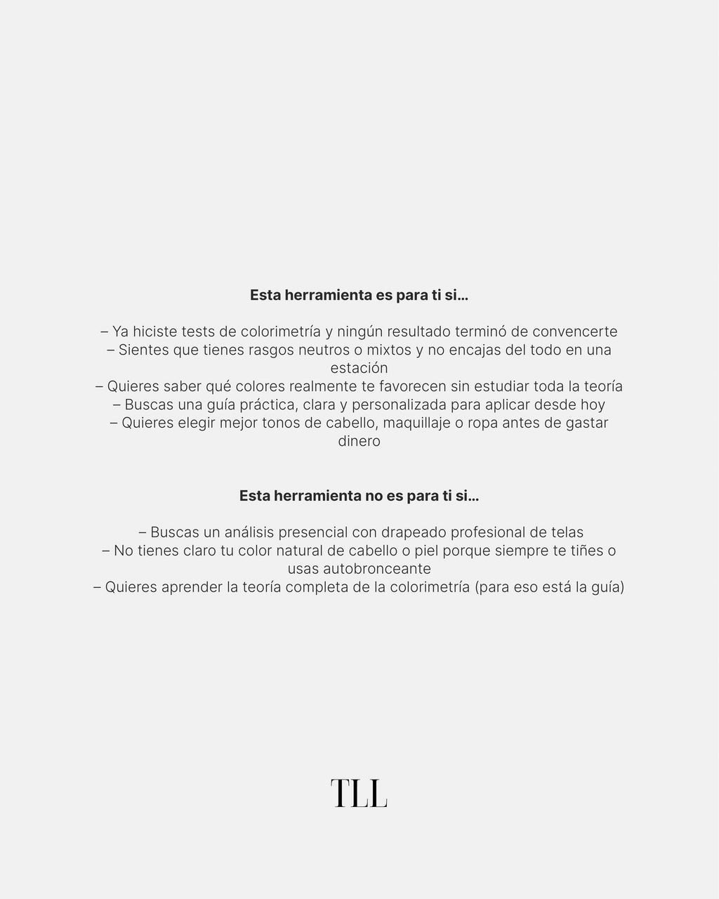 Tu Perfil Cromático — Herramienta interactiva de colorimetría