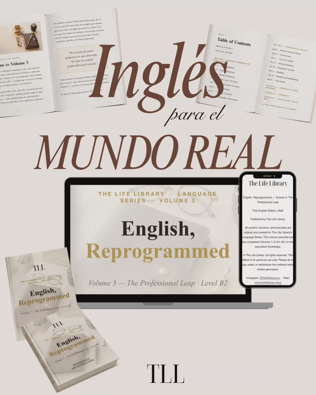 English, Reprogrammed — Vol. 3: El Salto Profesional (B2)