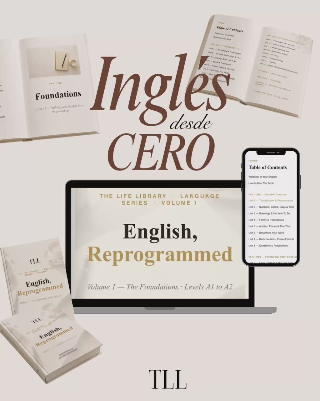 English, Reprogrammed — Vol. 1: Los Cimientos (A1-A2)